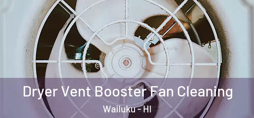  Dryer Vent Booster Fan Cleaning Wailuku - HI